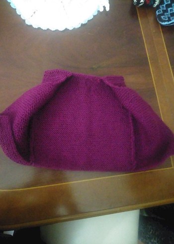 Mor Örgü çocuk Süveter 1-2 yaş - Görsel 3