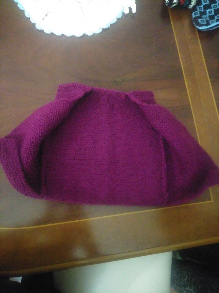 Mor Örgü çocuk Süveter 1-2 yaş - Görsel 3