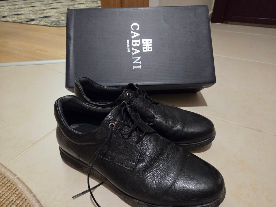 CABANI Siyah Erkek Klasik Ayakkabı - Görsel 2