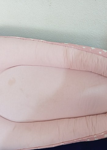 Pembe Pastel Bebek Uyku Minderi - Görsel 2