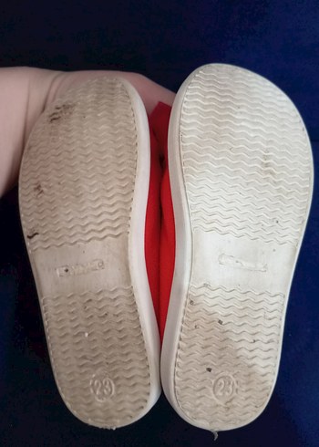 Kız Çocuk Kırmızı Fiyonklu Babet - Görsel 2