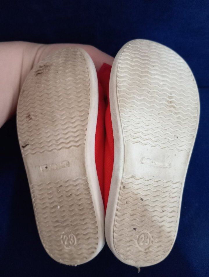 Kız Çocuk Kırmızı Fiyonklu Babet - Görsel 2