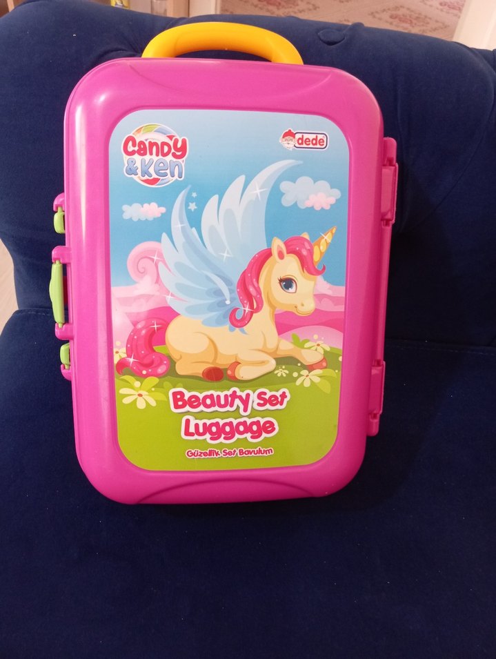 Renkli Pembe Oyuncak Seti Kutusunda - Görsel 2