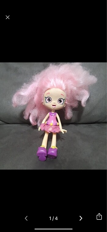 Pembe saçlı bebek