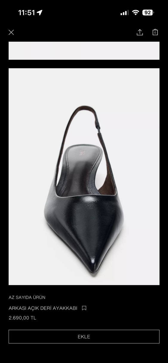 Zara ayakkabı - Görsel 2