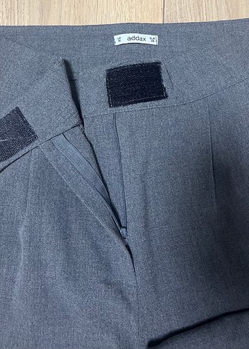 Gri Kadın  Kumaş Pantolon - Görsel 4