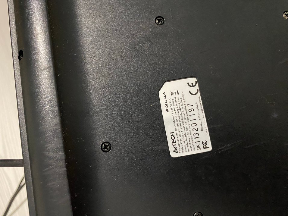 Gri A4Tech USB Kablolu Klavye - Görsel 4