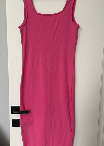 DeFacto Pembe uzun elbise - Görsel 3