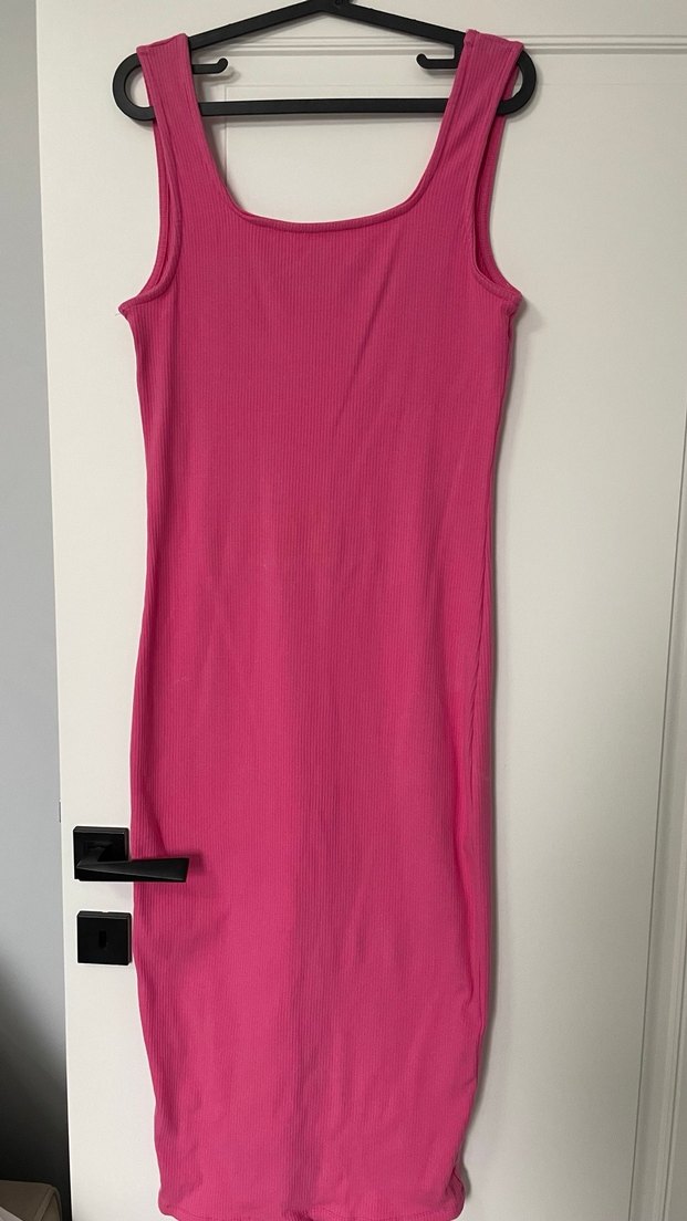 DeFacto Pembe uzun elbise - Görsel 3