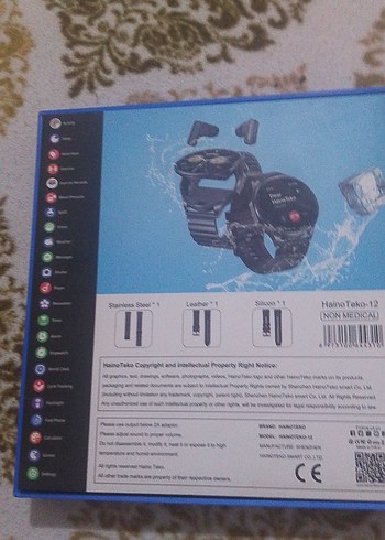 Himotecko Akıllı Saat Siyah - Görsel 4