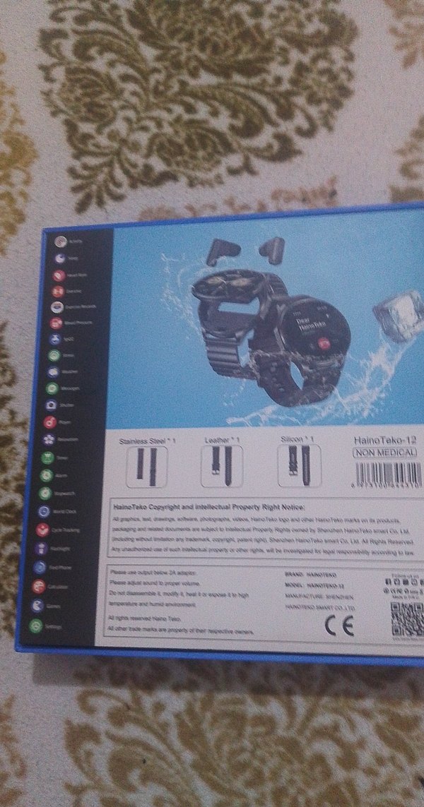 Himotecko Akıllı Saat Siyah - Görsel 4