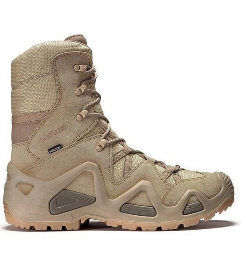 Bej Kamuflaj Desenli Bağcıklı Erkek Bot - Görsel 3