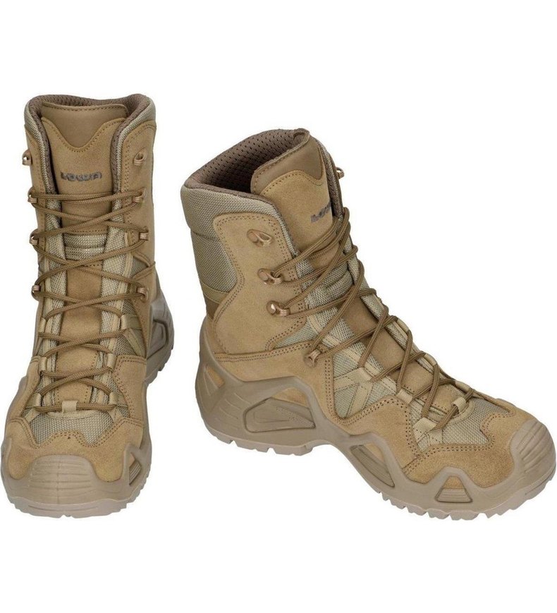 Bej Kamuflaj Desenli Bağcıklı Erkek Bot - Görsel 2