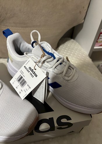 Adidas Erkek Gri Beyaz Spor Ayakkabı - Görsel 6