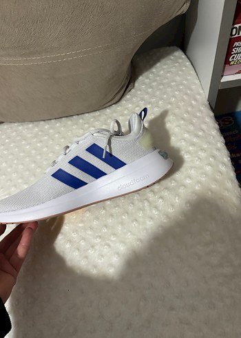 Adidas Erkek Gri Beyaz Spor Ayakkabı - Görsel 3