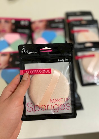 Pastel Renkli Çoklu Makyaj Süngeri Seti - Görsel 2