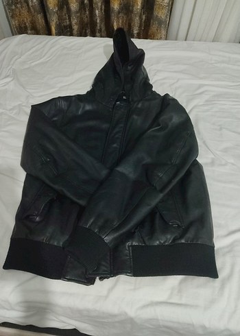 Erkek deri mont - Görsel 8