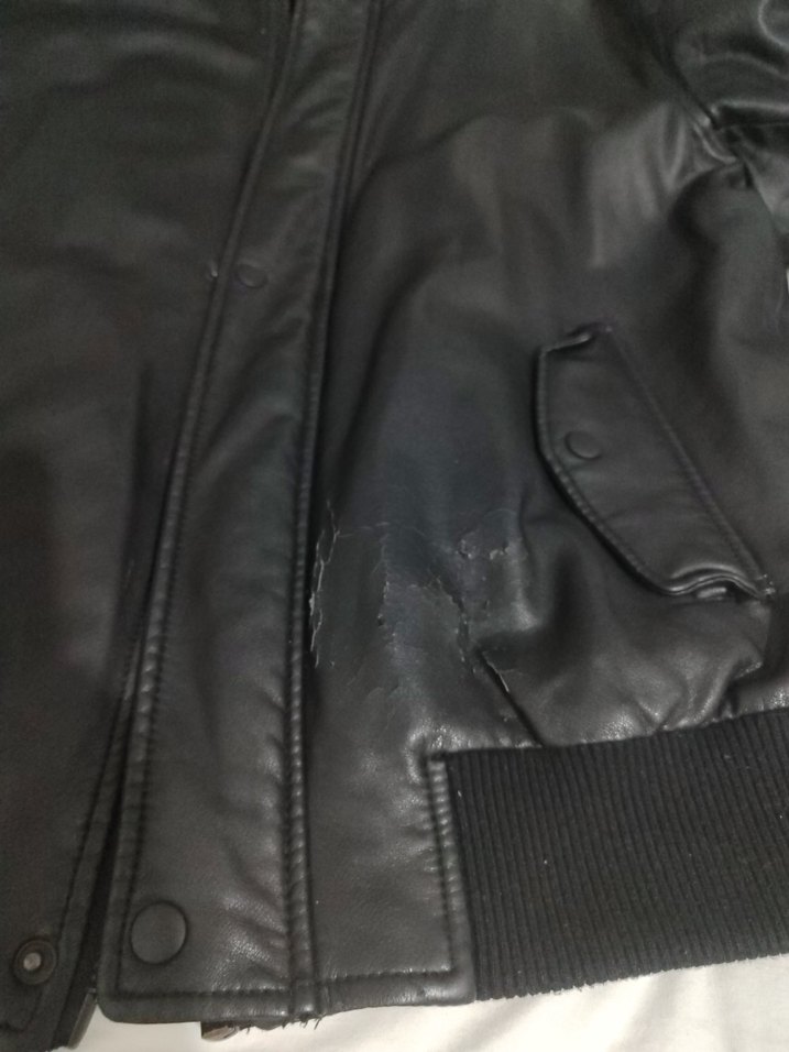 Erkek deri mont - Görsel 2