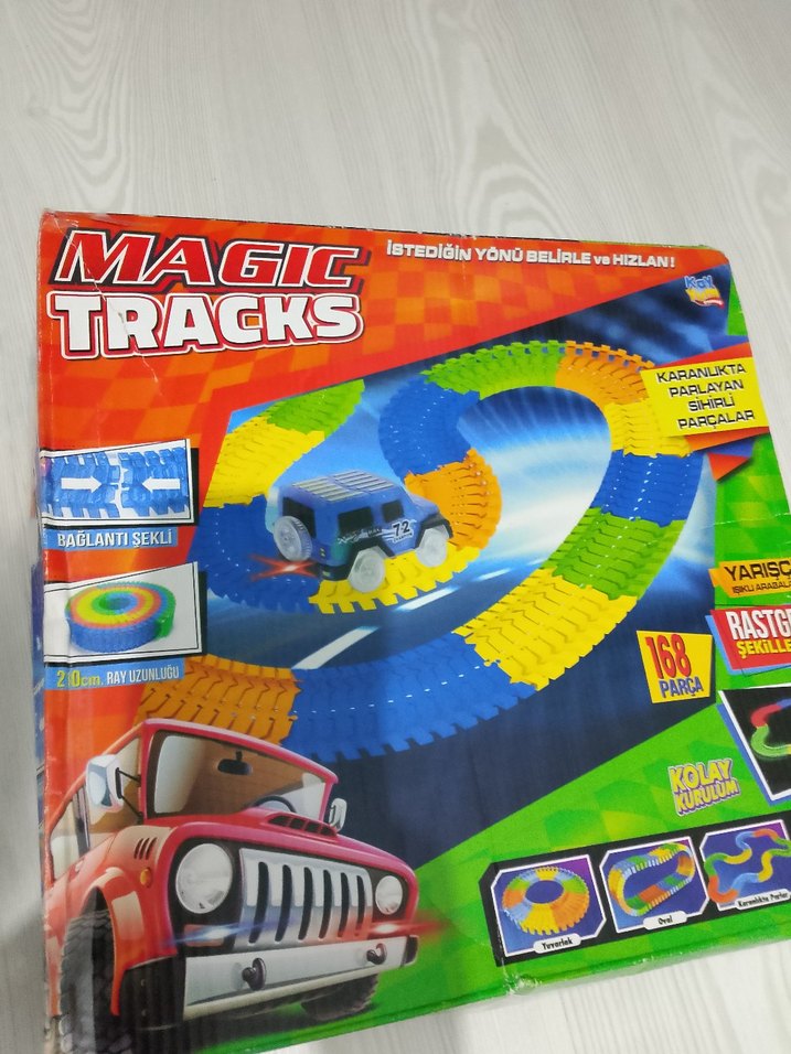 Renkli Eğitici Sürüş Pisti Oyuncağı - Görsel 2