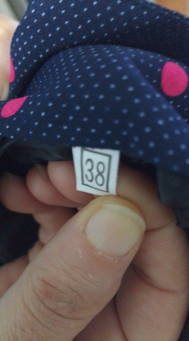 Puantiyeli Pembe Uzun Kadın Etek - Görsel 4