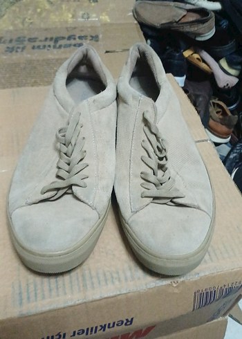 Derimod Bej Suet Sneaker