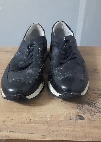 Derimod Siyah Bagcikli Gunluk Sneaker