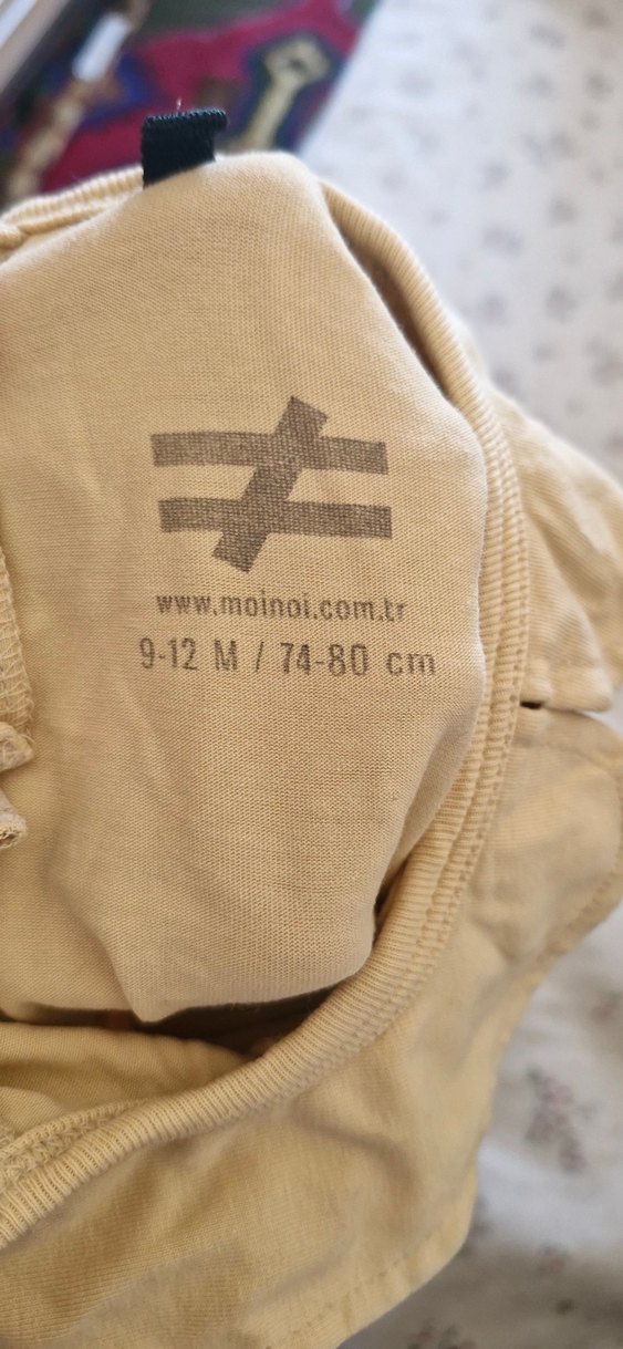 Camel Renkli Bebek üst - Görsel 2