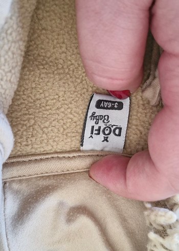 Kürklü Kapüşonlu Bebek Tulumu - Görsel 3