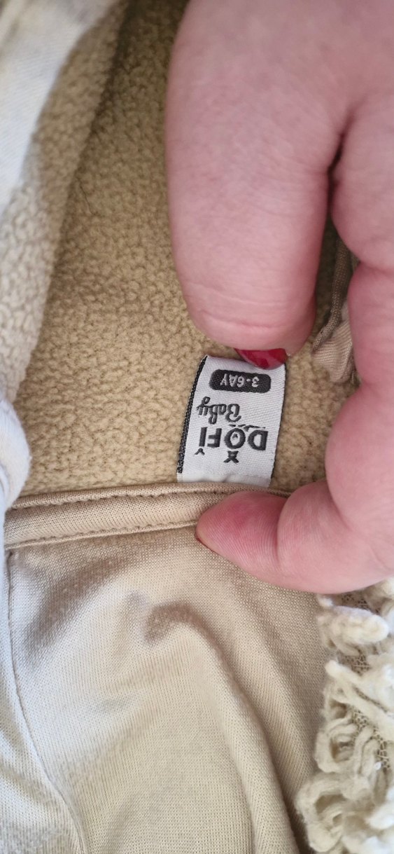 Kürklü Kapüşonlu Bebek Tulumu - Görsel 3