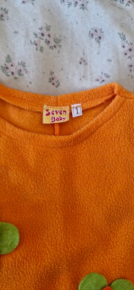 Sarı Nakışlı Kolsuz Kız Çocuk Elbise - Görsel 2