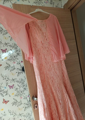 Pembe Dantel Vintage Uzun Abiye Elbise
pazarlık payı vardır! - Görsel 2