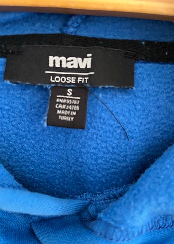 Mavi Kadın Kapüşonlu Sweatshirt - Görsel 3