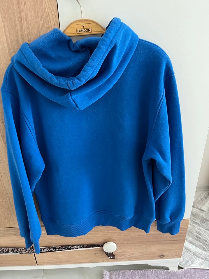Mavi Kadın Kapüşonlu Sweatshirt - Görsel 2