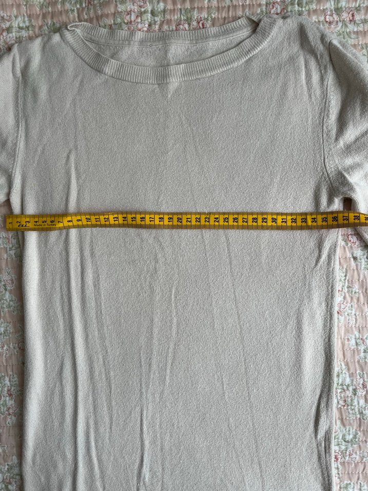 Mavi marka Uzun Kollu Pamuklu Bej ve Siyah Kadın Kazak - Görsel 5