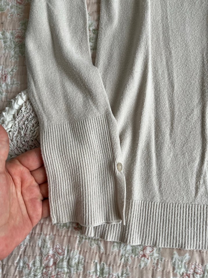 Mavi marka Uzun Kollu Pamuklu Bej ve Siyah Kadın Kazak - Görsel 4