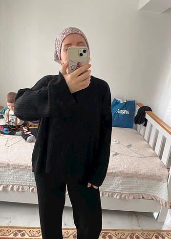 Siyah Kadın İkili Takımı - Görsel 2