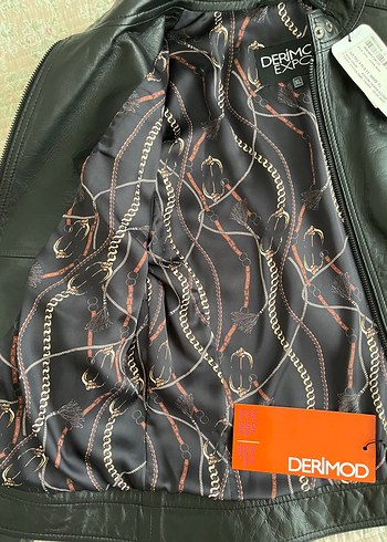 Derimod kylie sıfır etiketli deri mont - Görsel 5