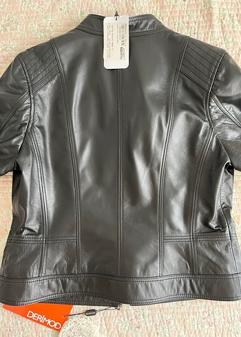 Derimod kylie sıfır etiketli deri mont - Görsel 11