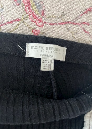 Siyah Kadın Süet İspanyol Paça Tayt - Görsel 4