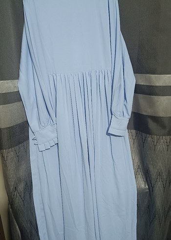 Mavi İpek Görünümlü Kadın Sargısı - Görsel 3