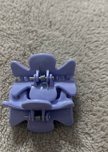 Mor renkli kıskaçlı toka 2 adet fiyat konusunda yardımcı olurum - Görsel 4