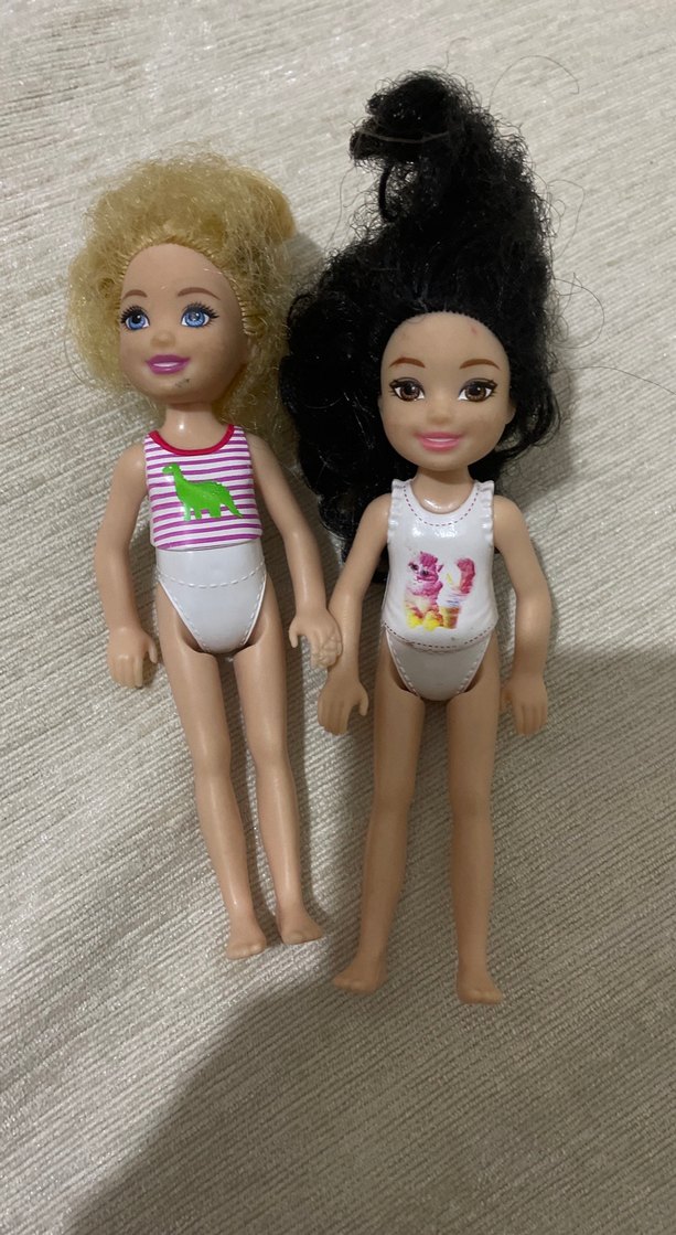 Beyaz Pastel Renkli Bebek Seti ikisi birlikte - Görsel 2