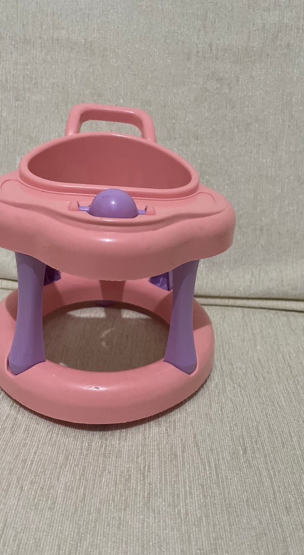 Pastel Pembe Bebek yürüteçi - Görsel 3