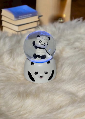 Panda Temalı Kar Küresi Biblo - Görsel 2