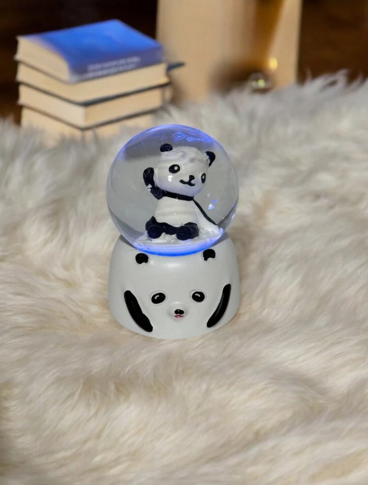 Panda Temalı Kar Küresi Biblo - Görsel 2