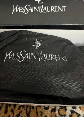 Saint Laurent Siyah Deri Kadın Omuz Çantası - Görsel 4