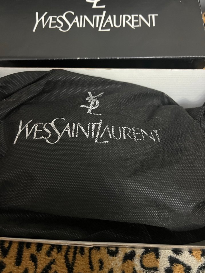 Saint Laurent Siyah Deri Kadın Omuz Çantası - Görsel 4