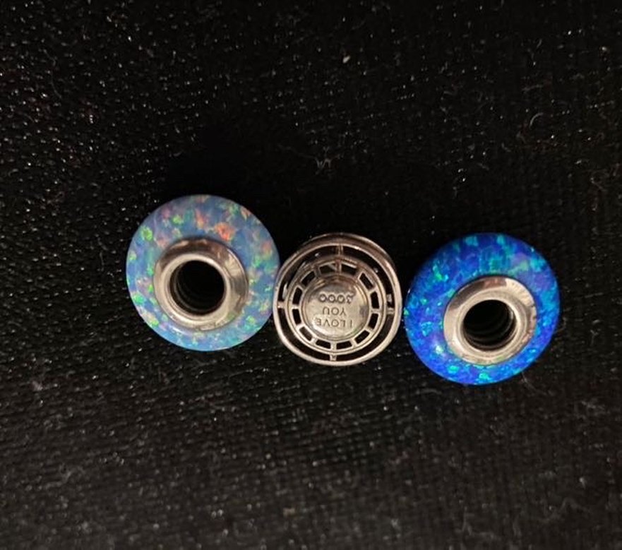 Pandora Orijinal Turkuaz  Charm - Görsel 3