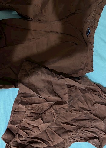 Kahverengi alt üst takım - Görsel 3