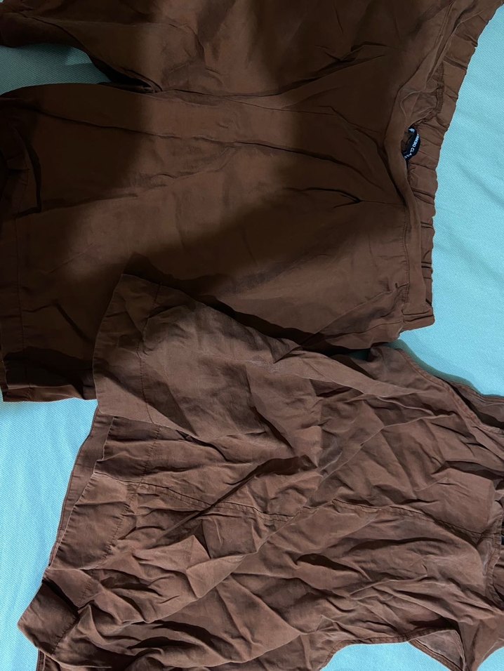 Kahverengi alt üst takım - Görsel 3